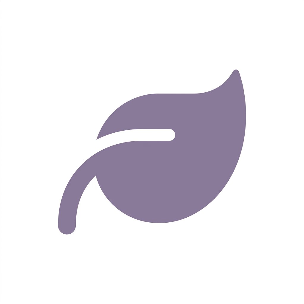 Green leaf icon representing organic wax and authentic Brazilian technique
